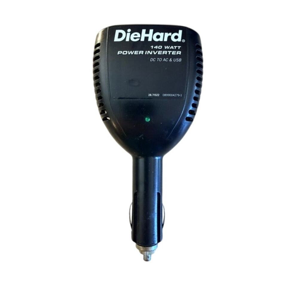 DieHard 140 Watt Power Inverter DC to AC & USB Vehicle Adapter